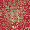 RT Designers Collection Helena Halo Foil Blackout Polyester Window Curtain Grommet Panel 52