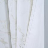 RT Designers Collection Heidi Halo Foil Blackout Polyester Window Curtain Grommet Panel 52" x 84" White