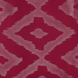 RT Designers Collection Heathrow Halo Foil Blackout Polyester Window Curtain Grommet Panel 52" x 84" Red