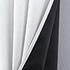 RT Designers Collection Oakley Embossed Blackout Polyester Window Curtain Grommet Panel White