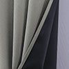 RT Designers Collection Oakley Embossed Blackout Polyester Window Curtain Grommet Panel Grey