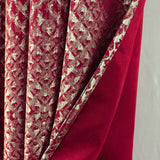 RT Designer Collection Hailey Halo Foil Blackout Grommet Curtain Panel 52" x 90" Red