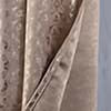 RT Designer Collection Hailey Halo Foil Blackout Grommet Curtain Panel 52" x 90" Taupe