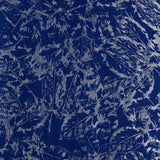 RT Designers Collection Brighton Foil Jacquard Polyester Window Curtain Grommet Panel 52" x 84" Navy