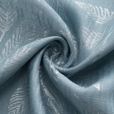 RT Designers Collection Bexley Foil Jacquard Polyester Window Curtain Grommet Panel 52" x 84" Wedgewood