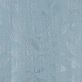 RT Designers Collection Bexley Foil Jacquard Polyester Window Curtain Grommet Panel 52" x 84" Wedgewood