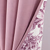 Olivia Gray 100% Polyester 190 GSM Eloise Reversible Blackout Grommet Curtain Panel Purple