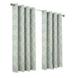 RT Designers Collection 100% Polyester 190 GSM Tilley Revisible Blackout Grommet Curtain Panel Sage