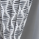 Olivia Gray 100% Polyester 190 GSM Justice Reversible Blackout Grommet Curtain Panel Grey
