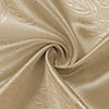 Olivia Gray 100% Polyester 200 GSM Arlo Embossed Blackout Grommet Curtain Panel 54