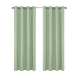 RT Designers Collection 100% Polyester 140 GSM Sedona Jacquard Grommet Curtain Panel Sage