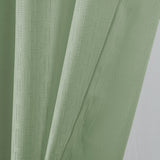 RT Designers Collection 100% Polyester 140 GSM Sedona Jacquard Grommet Curtain Panel Sage