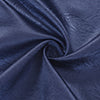 Olivia Gray 100% Polyester 200 GSM Arlo Embossed Blackout Grommet Curtain Panel Navy