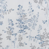 Olivia Gray 100% Polyester 140 GSM Aiden Printed Textured Grommet Curtain Panel Blue