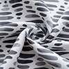 Olivia Gray 100% Polyester 190 GSM Justice Reversible Blackout Grommet Curtain Panel Grey