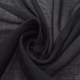 RT Designers Collection Astro Textured Rod Pocket Curtain Panel 54" x 90" Black