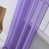 RT Designers Collection Astro Textured Rod Pocket Curtain Panel 54" x 90" Lilac