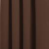RT Designers Collection Anchorage Blackout Grommet Curtain Panel 54" x 84" Chocolate