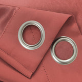 RT Designers Collection Anchorage Blackout Grommet Curtain Panel 54" x 84" Coral