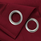 RT Designers Collection Anchorage Blackout Grommet Curtain Panel 54" x 84" Red
