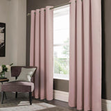 Olivia Gray Anchorage Blackout Grommet Single Curtan Panel - 54x90", Blush
