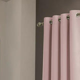 Olivia Gray Anchorage Blackout Grommet Single Curtan Panel - 54x90", Blush