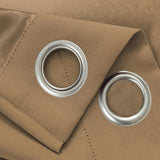 Olivia Gray Anchorage Blackout Grommet Single Curtan Panel - 54x90", Sesame