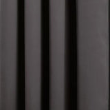 Olivia Gray Anchorage Blackout Grommet Single Curtan Panel - 54" x 90", Charcoal