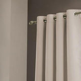 Olivia Gray Anchorage Blackout Grommet Single Curtan Panel - 54x90", Ivory