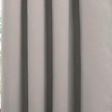 Olivia Gray Anchorage Blackout Grommet Single Curtan Panel - 54x90", Silver