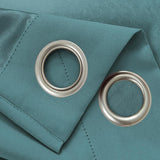 Olivia Gray Anchorage Blackout Grommet Single Curtan Panel - 54x90", Turquoise
