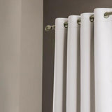 Olivia Gray Anchorage Blackout Grommet Single Curtain Panel - 54" x 90", White
