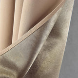 Olivia Gray Anchorage Blackout Single Grommet Curtain Panel Pair - 54x63", Sesame