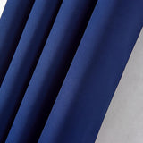Olivia Gray Anchorage Blackout Single Grommet Curtain Panel Pair - 54" x 63", Navy Blue