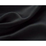 RT Designer Collection Anchorage 2 Pack Blackout Grommet Luxurious Modern Design Curtain Panel Pair 36" x 84" Black