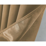 RT Designer Collection Anchorage 2 Pack Blackout Grommet Luxurious Modern Design Curtain Panel Pair 36" x 84" Sesame