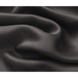 RT Designer Collection Anchorage 2 Pack Blackout Grommet Luxurious Modern Design Curtain Panel Pair 36" x 84" Charcoal