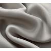 RT Designer Collection Anchorage 2 Pack Blackout Grommet Luxurious Modern Design Curtain Panel Pair 36" x 84" Silver