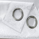 RT Designers Collection Aspen Premium Metallic Blackout Grommet Panel 54" x 90" White