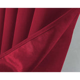RT Designer Collection Anchorage Blackout Grommet Luxurious Modern Design Curtain Panel 54" x 95" Red