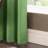 RT Designer Collection Anchorage Blackout Grommet Luxurious Modern Design Curtain Panel 54" x 95" Sage