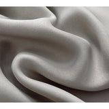 RT Designer Collection Anchorage Blackout Grommet Luxurious Modern Design Curtain Panel 54" x 95" Silver