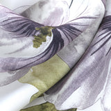 RT Designer Collection April Printed Blackout Luxurious Decorative Grommet Curtain Panel 54" x 84" Silver
