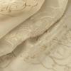 RT Designers Collection Andrea Emb Metallic Doily Rod Pocket Room Darkening Curtain Panels for Bedroom 54" x 95" Taupe