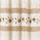 RT Designer Collection Antonia Macrame Luxurious Decorative Rod Pocket Curtain Panel 54" x 84" Beige