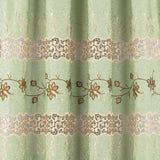 RT Designer Collection Antonia Macrame Luxurious Decorative Rod Pocket Curtain Panel 54" x 84" Sage
