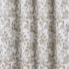 RT Designer Collection Brent Jacquard Luxurious Decorative Grommet Curtain Panel 54" x 84" Taupe