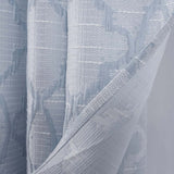 RT Designers Collection Brookfield Jacquard High Quality Light Filtering Grommet Curtain Panel Dark Blue