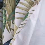 RT Designer Collection Brazil Printed Blackout Luxurious Decorative Grommet Curtain Panel 54" x 90" Blue