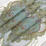 RT Designer Collection Betsy Macrame Rod Pocket Curtain Panel 52" x 84" Sage